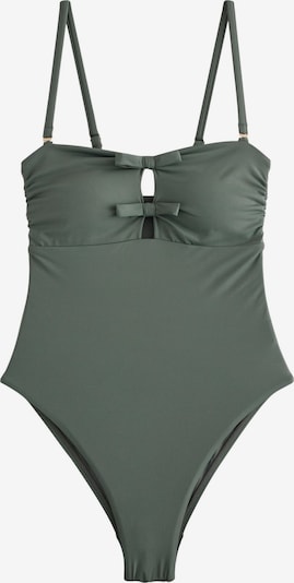 Next Shapingbadeanzug in tanne, Produktansicht