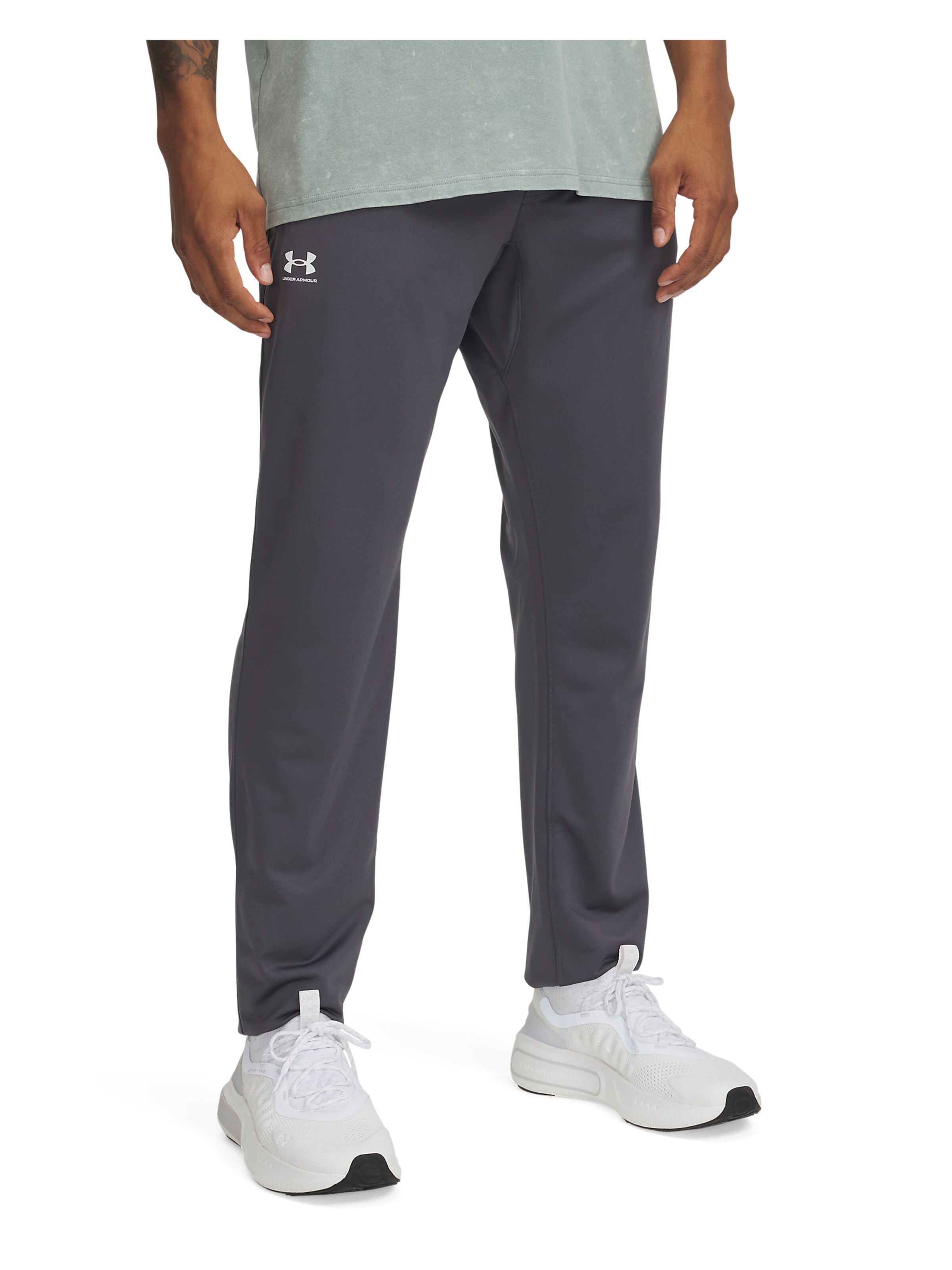 UNDER ARMOUR Regular Sports trousers 'Brawler' in Grey: front