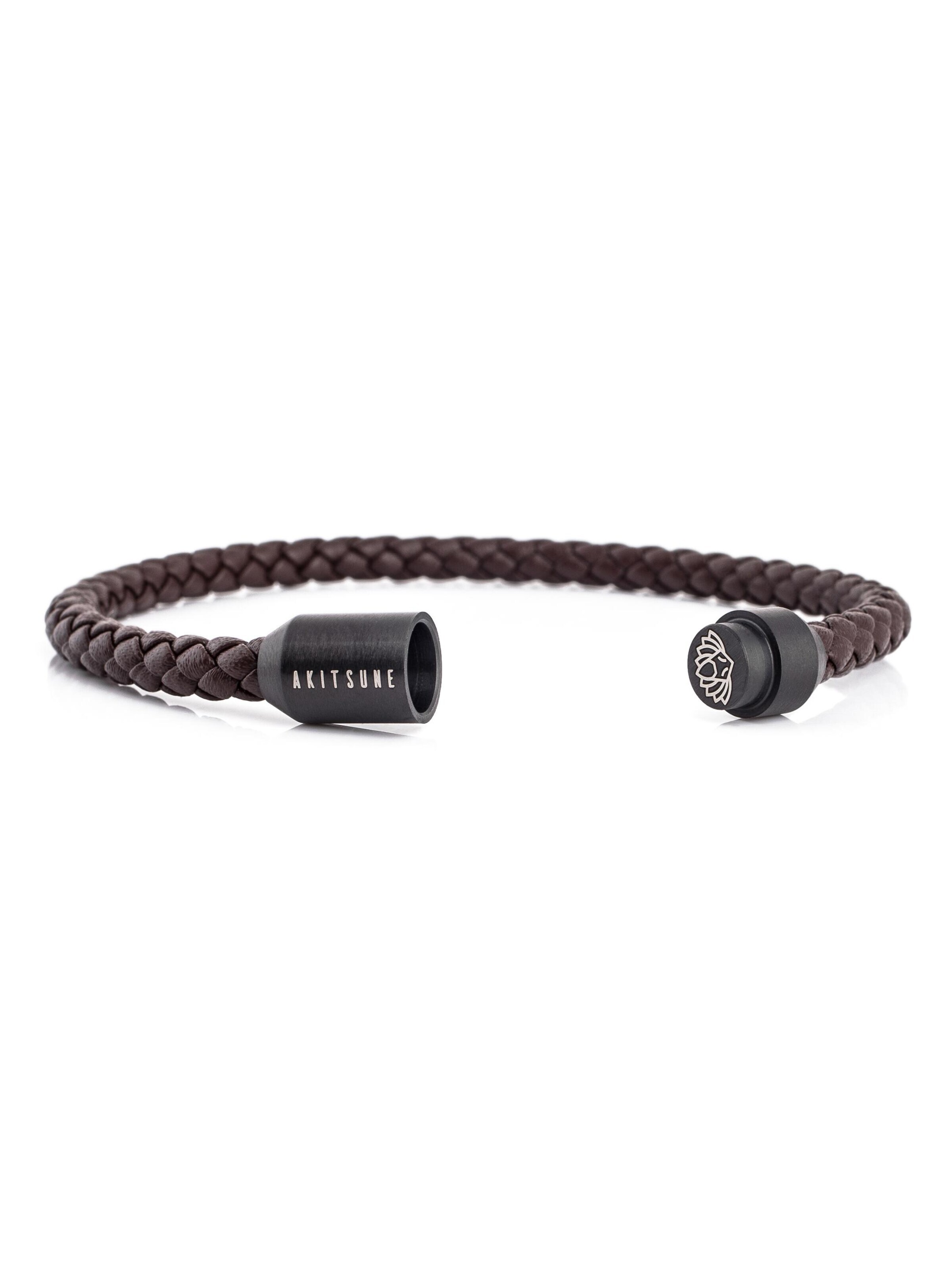 Akitsune Bracelet 'Silvus' in Brown
