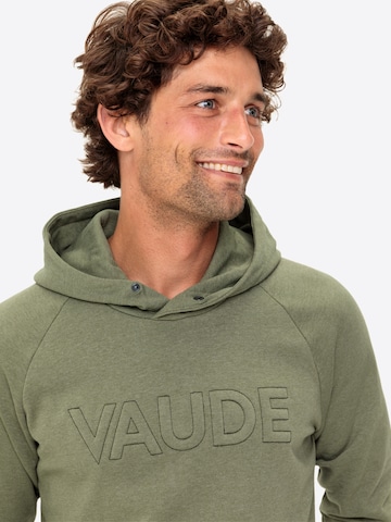 VAUDE Sportsweatshirt 'Mineo' in Grün