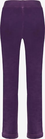 Juicy Couture Regular Pants 'Del Ray' in Purple