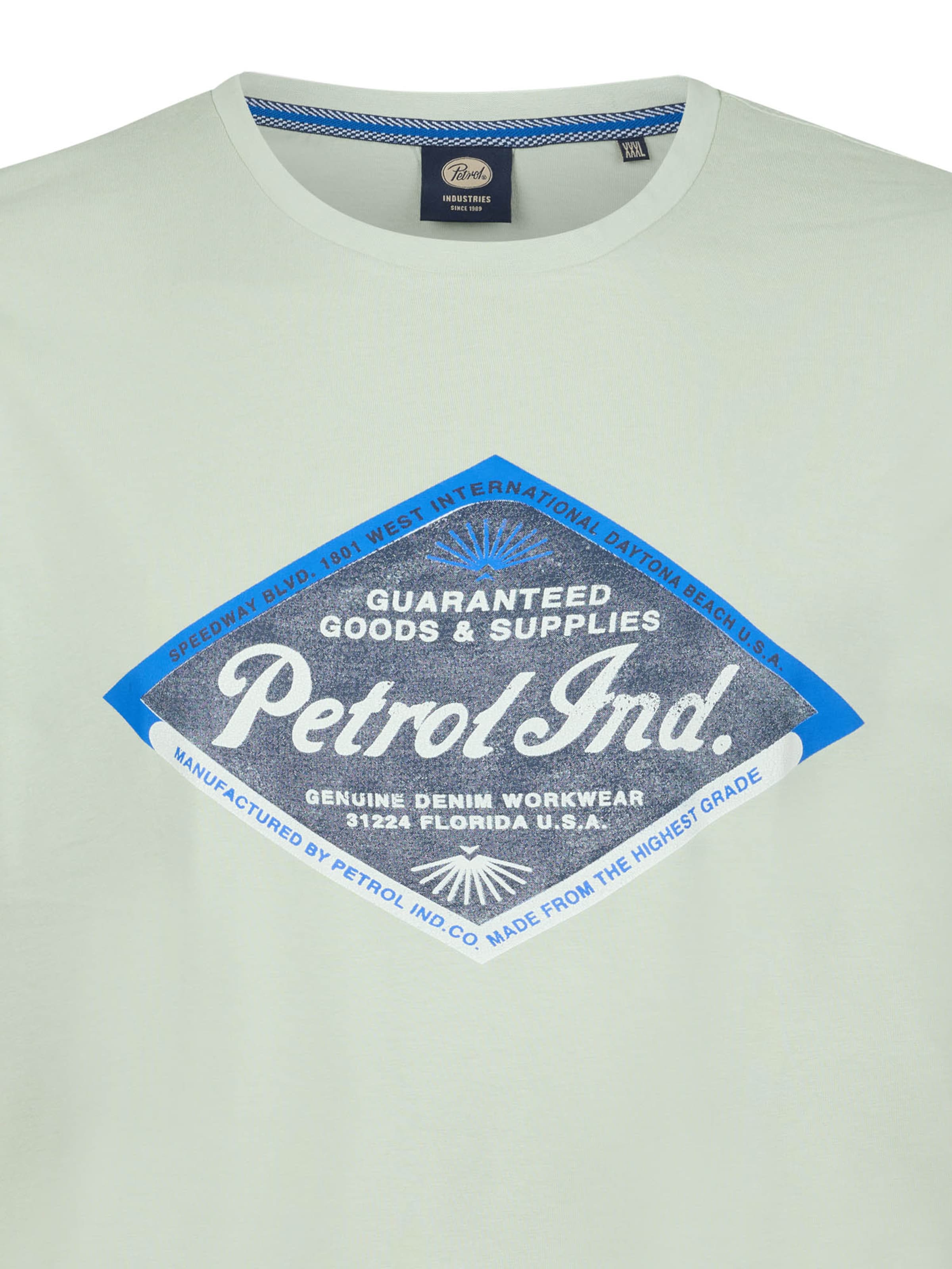 Petrol Industries Tričko - Zelená