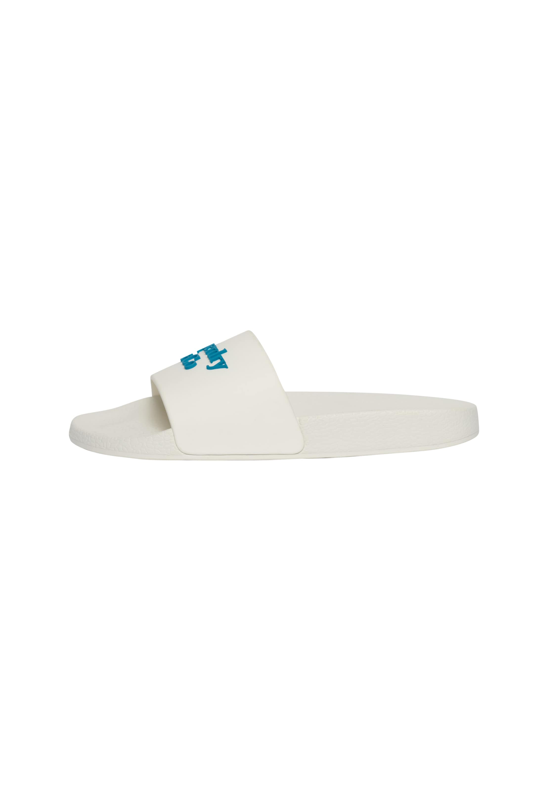 Superdry & Co Strand-/badschoen in 36-37 in de kleur Blauw / Wit, Productweergave