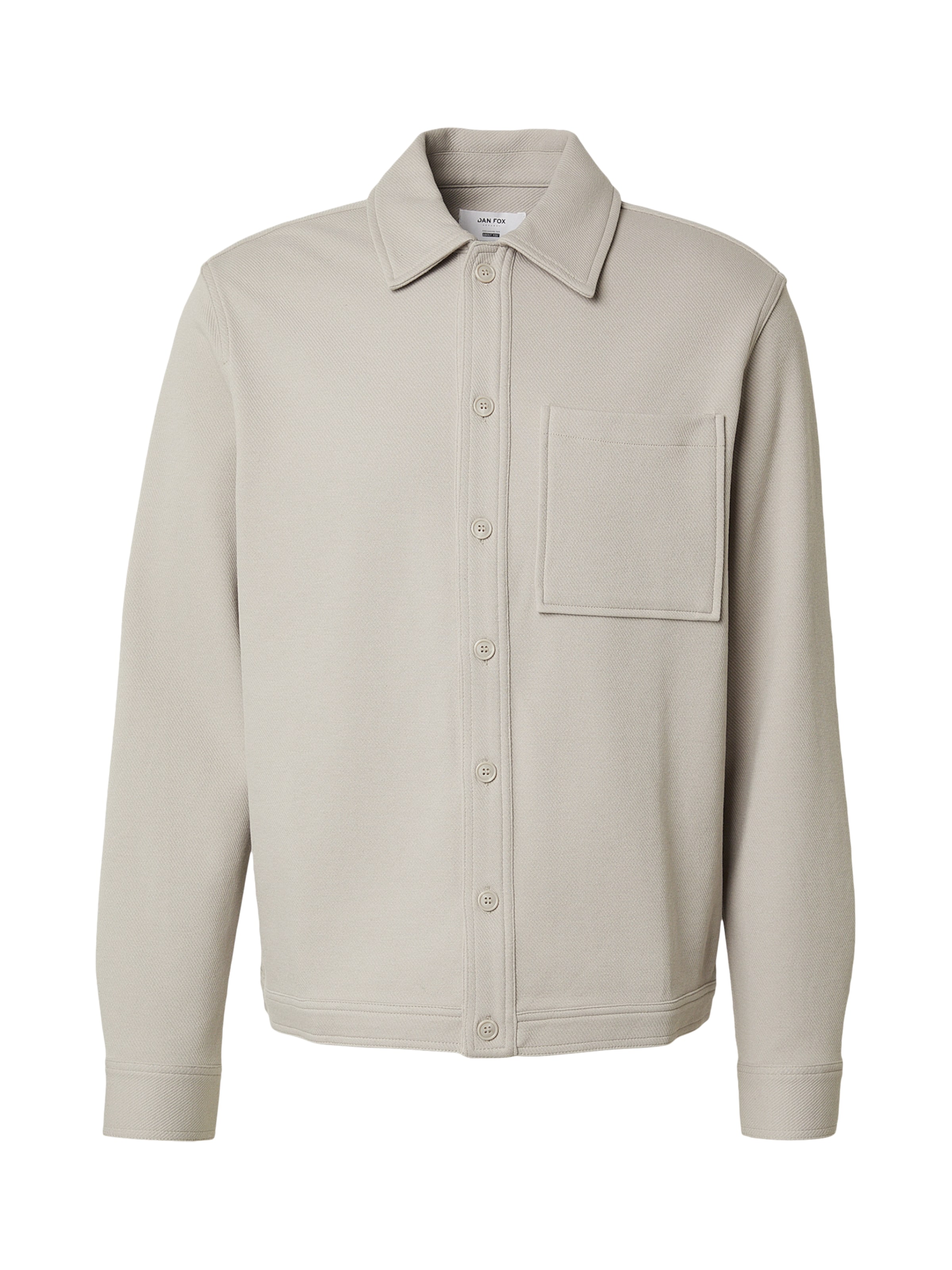 DAN FOX APPAREL Srajca 'Marco' | svetlo siva barva, Prikaz izdelka