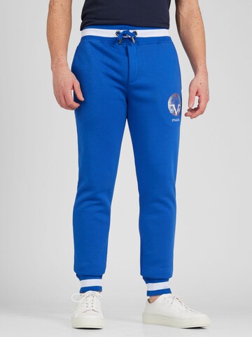 Effilé Pantalon 'IVO' 19V69 ITALIA en bleu : devant