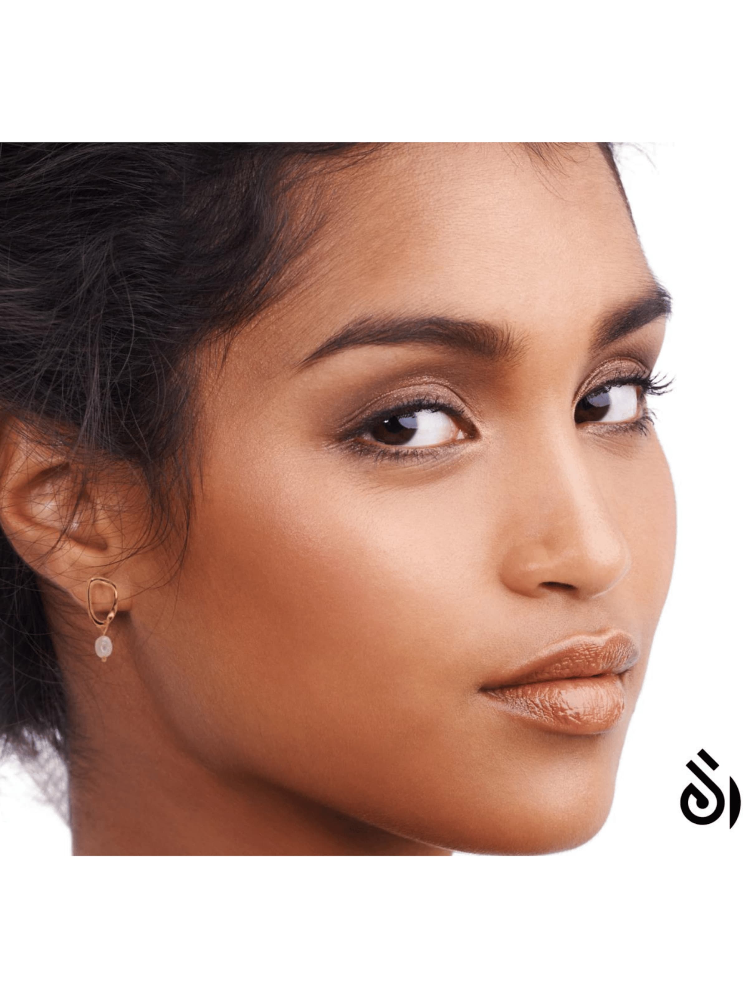 ARS-ARGENTI Earrings 'CHIC CHEEK HANGERS' in Gold