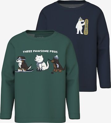 NAME IT Футболка 'NMMVUX' в Синий: спереди