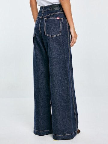 Wide Leg Jean ' BARB ' BIG STAR en bleu