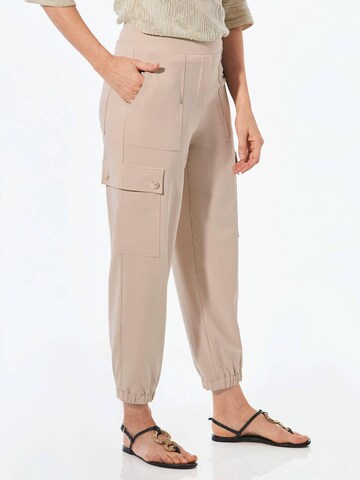 Goldner Slim fit Trousers in Beige