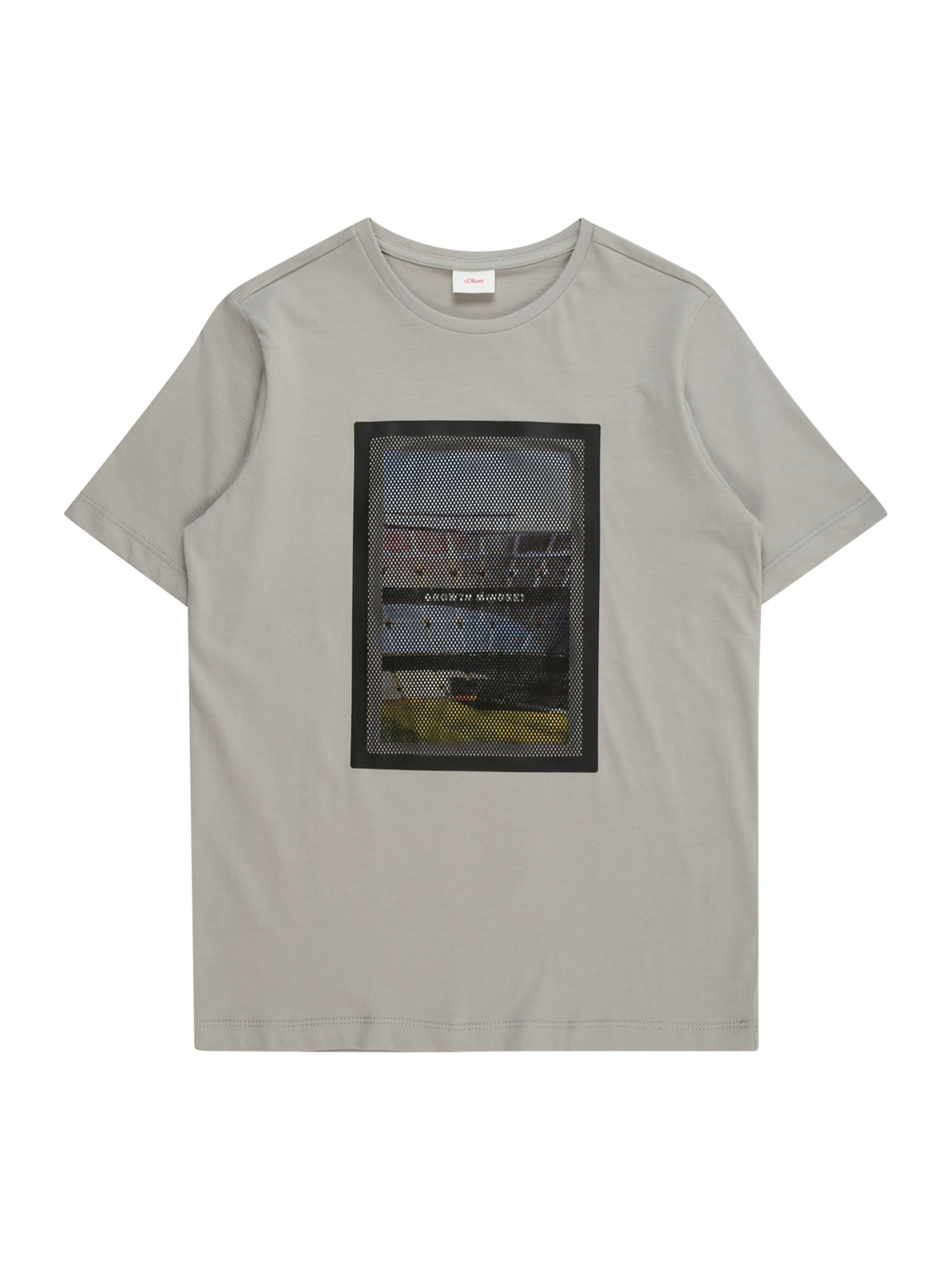 T-Shirt s.Oliver en gris : devant