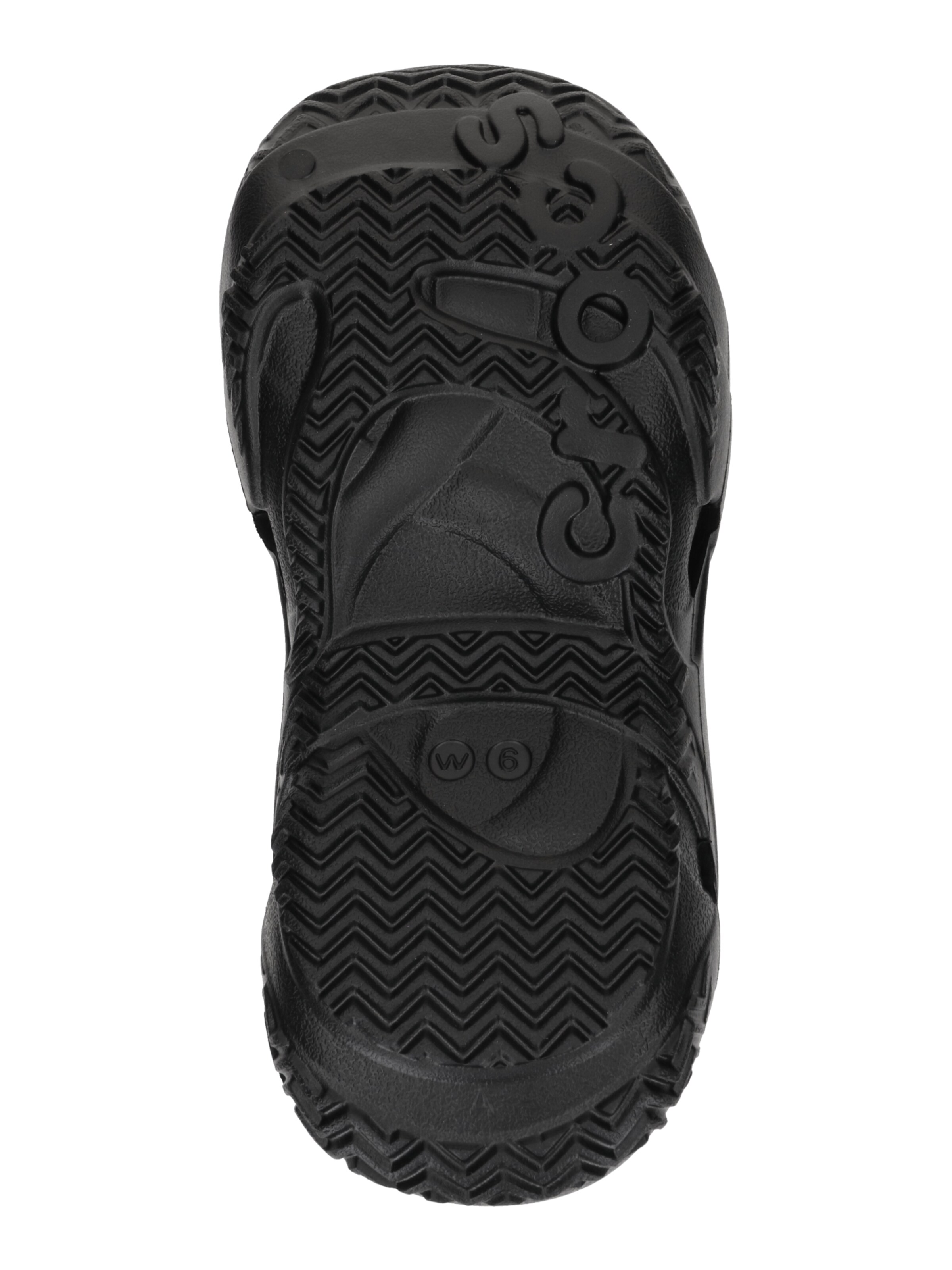 Saboţi de la Crocs pe negru