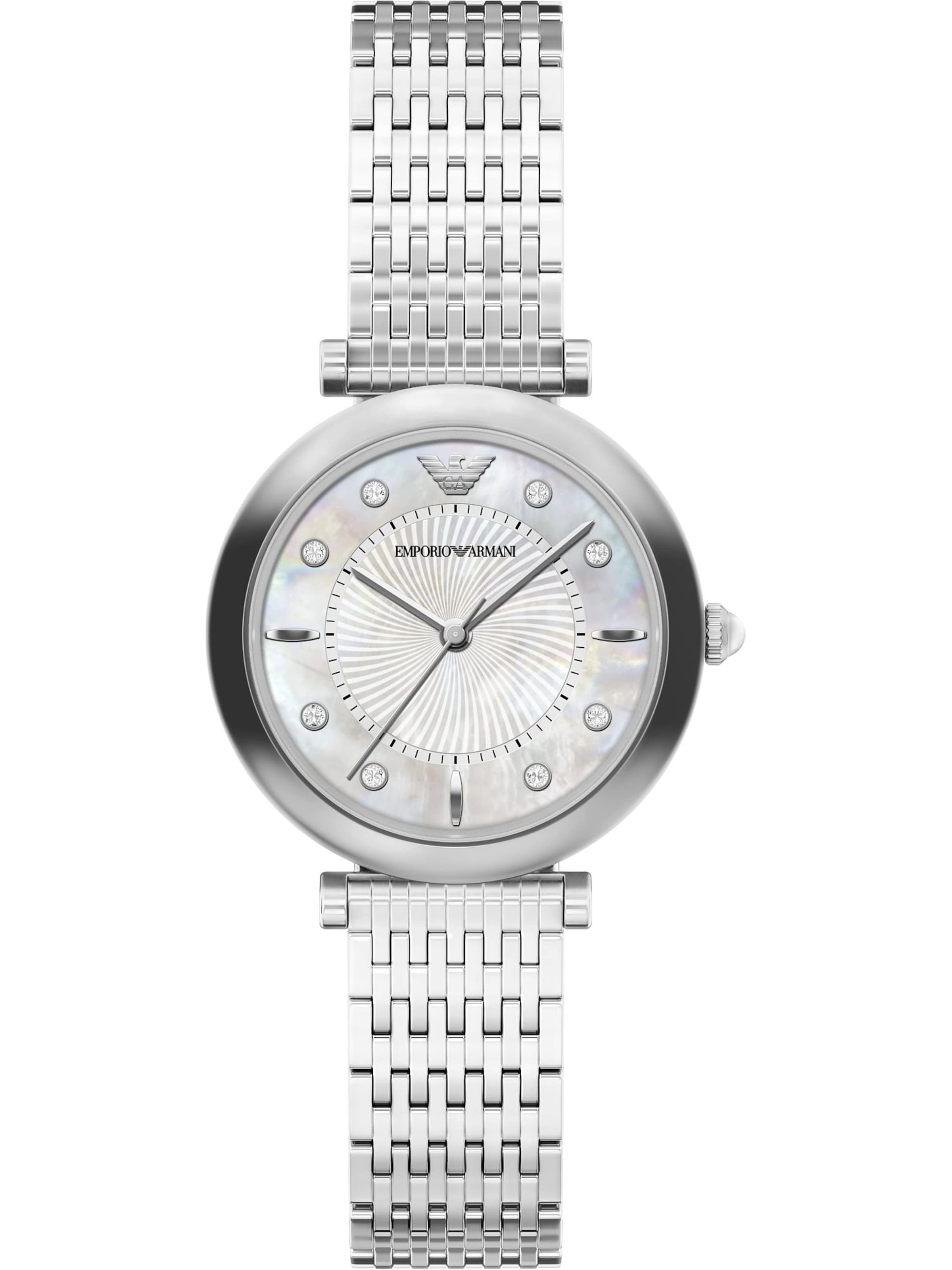 Emporio Armani Analoogkell, värv Hõbe: eest vaates