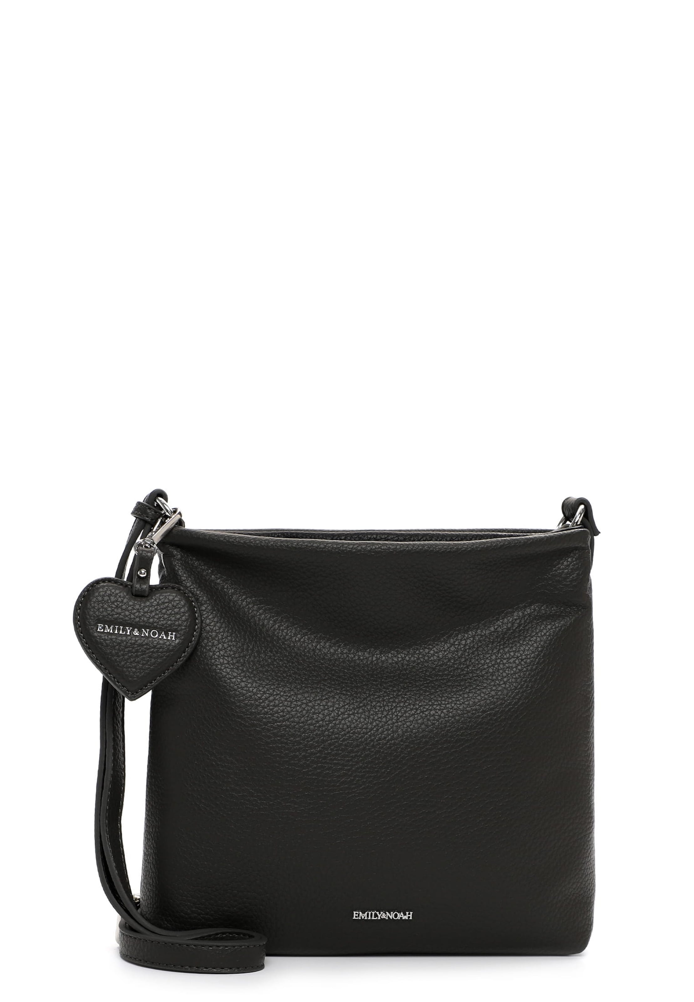 Emily & Noah Schoudertas 'Enie' in Grijs: voorkant