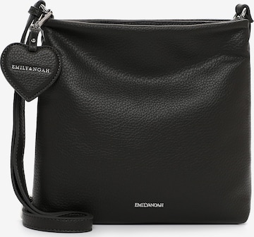 Emily & Noah Schoudertas 'Enie' in Grijs: voorkant