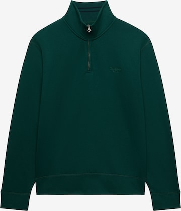 Superdry & Co Mikina 'ESSENTIAL' - Zelená: predná strana