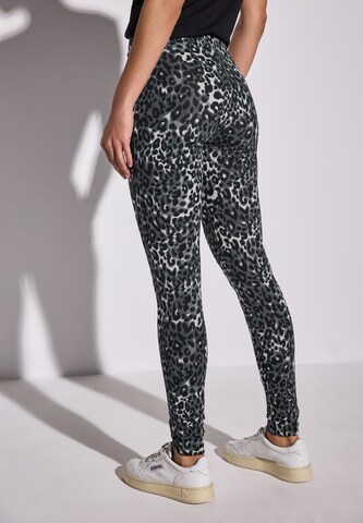 STREET ONE Skinny Leggings in Grey