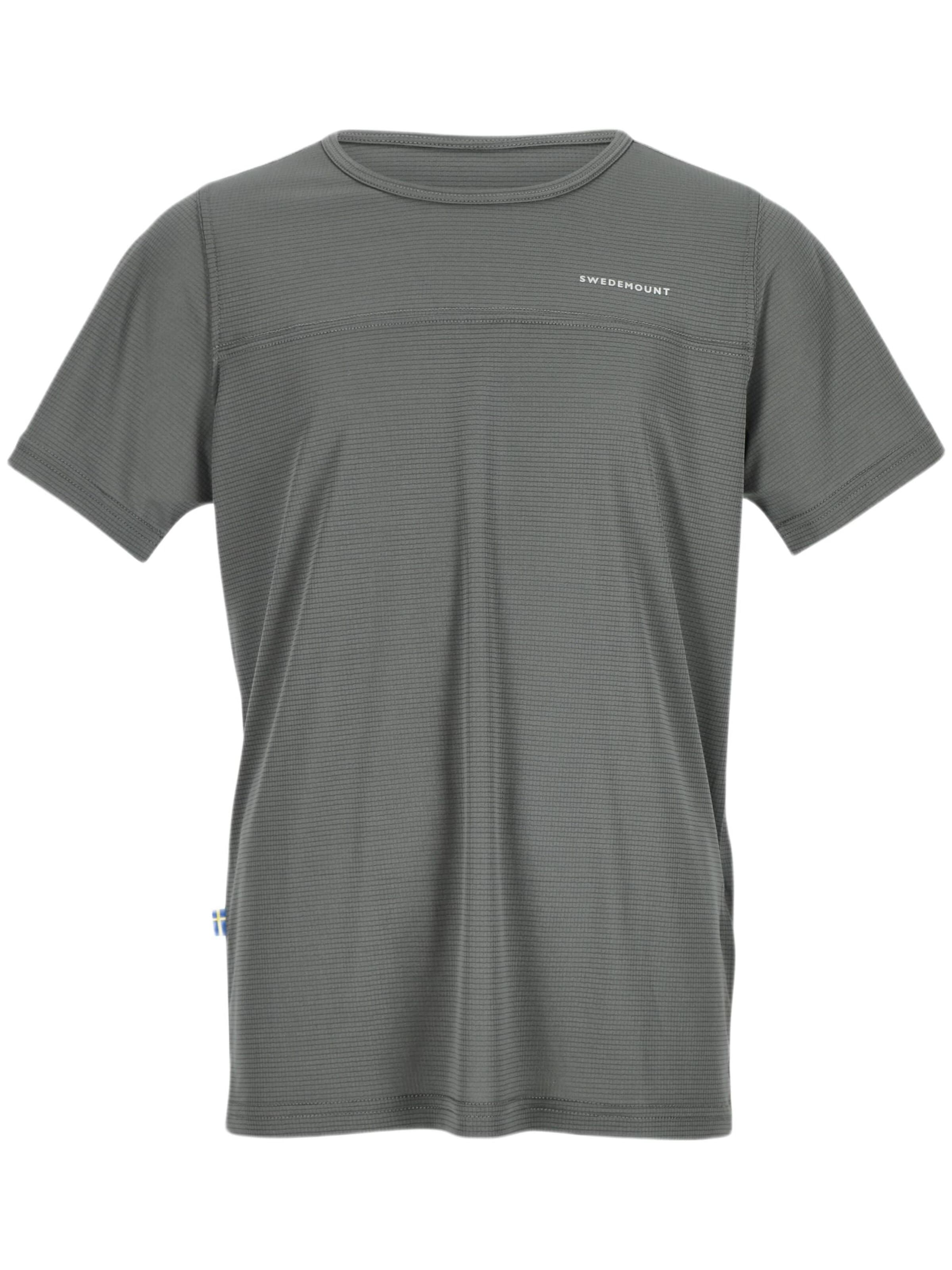 SWEDEMOUNT Performance shirt 'Ultra Light' in Green: front
