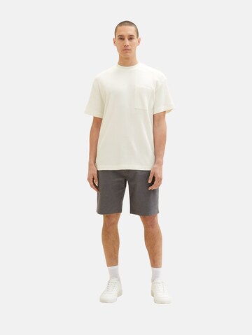 TOM TAILOR DENIM Regular Shorts in Grau