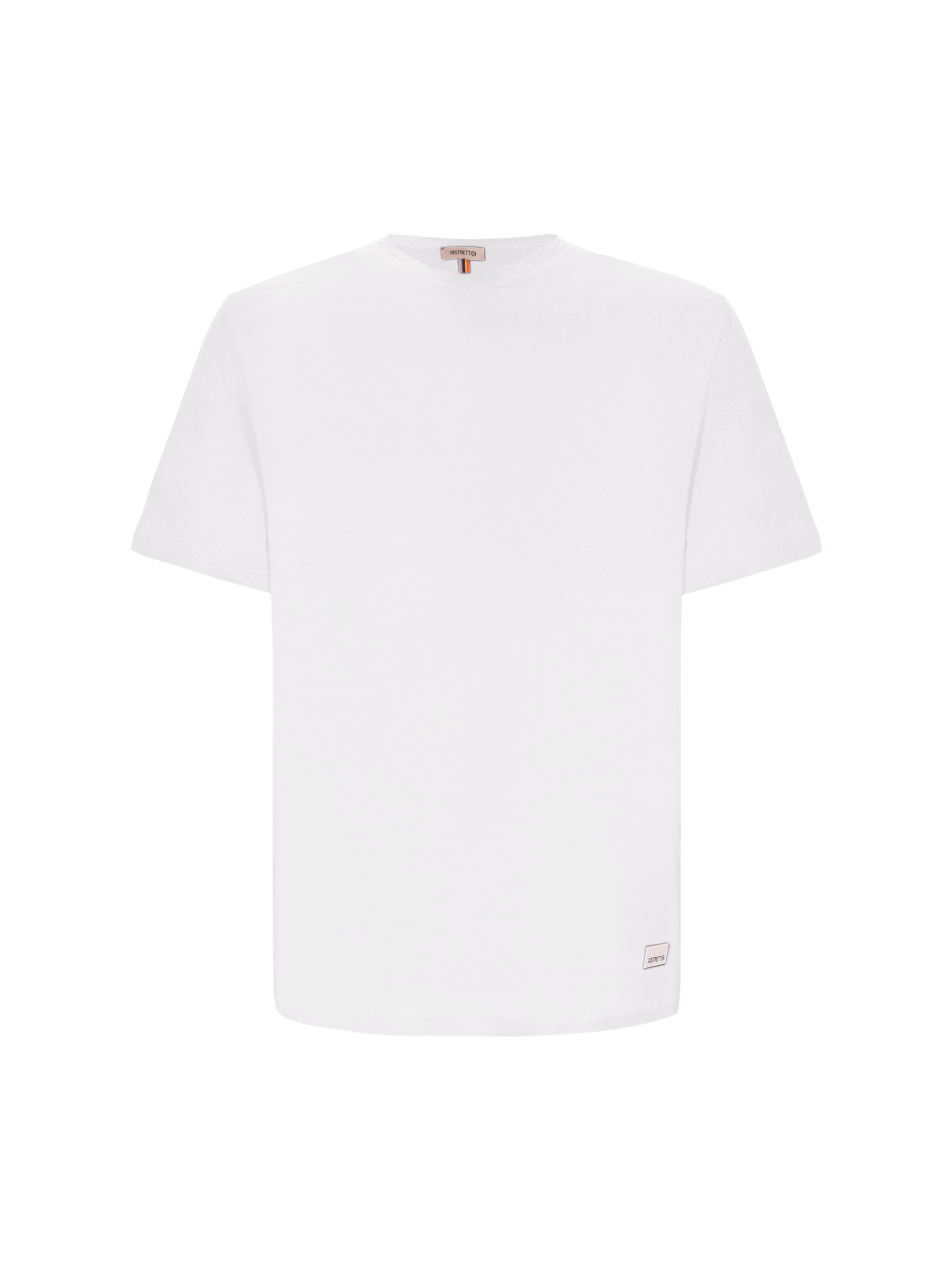 Distretto12 Shirt 'Royan' in Wit: voorkant