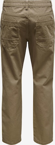 Only & Sons Regular Broek 'LUDVIG' in Bruin