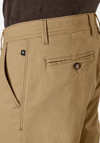 REDPOINT Slimfit Chinohose in Braun