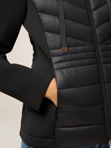 Giacca invernale di oltre in nero