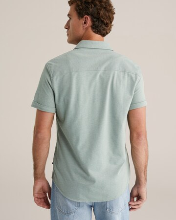 Slim fit Camicia di WE Fashion in verde