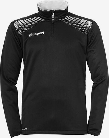 UHLSPORT Athletic Sweatshirt in Black: front