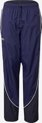 UNDER ARMOURregular Sportske hlače - plava boja: prednji dio