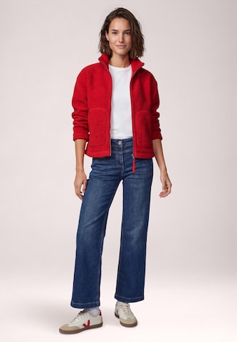CECIL Zip-Up Hoodie in Red