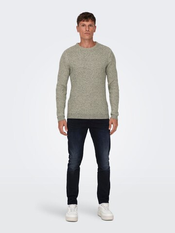 Only & Sons Tröja 'ONSMALAKI' i grå