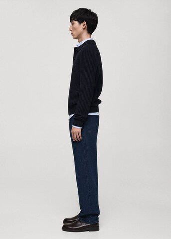 MANGO MAN Regular Jeans 'Moby' in Blau