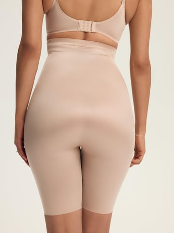 ESOTIQ - Braga moldeadora 'Miederhose mit Bein Shapy, starker Shaping Effekt, glatte Microfaser' en beige