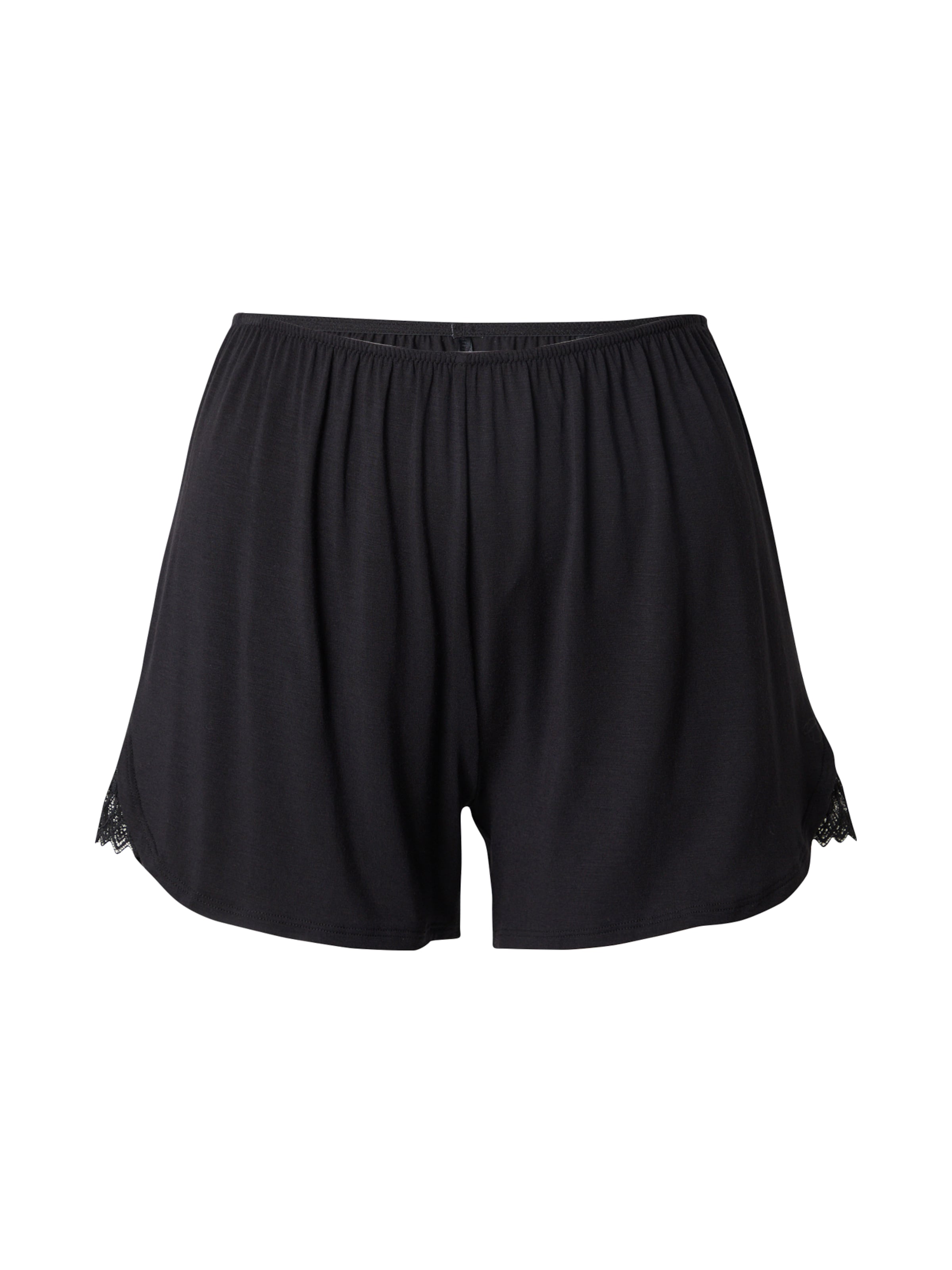 TRIUMPH Пижамные штаны 'Aura Spotlight' в Черный: спереди