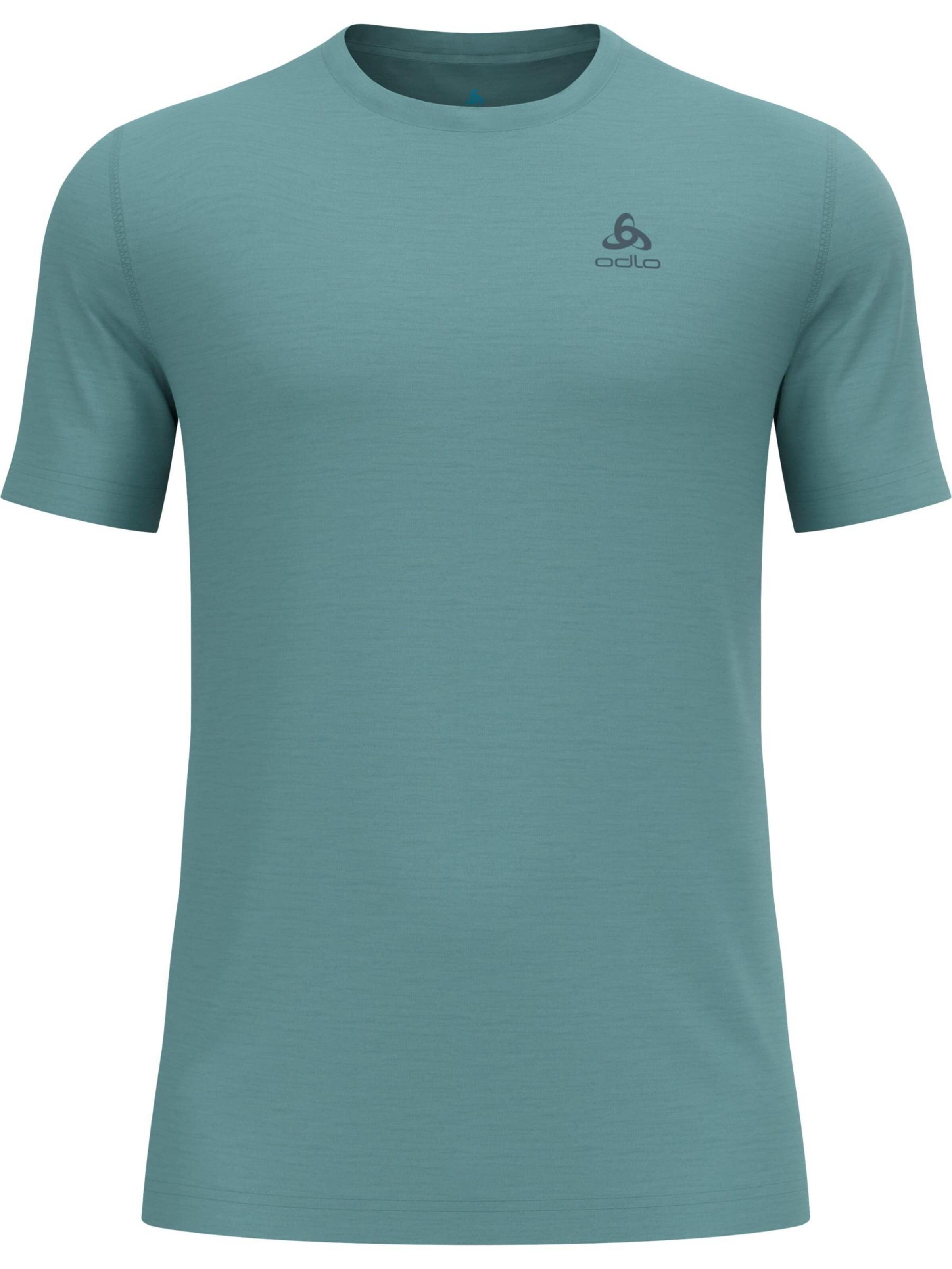 Base Layer 'MERINO 160' ODLO en bleu : devant