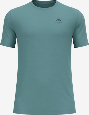 Base Layer 'MERINO 160' ODLO en bleu : devant