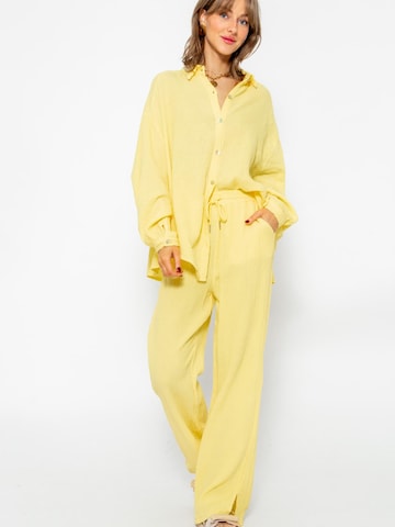 SASSYCLASSY Bluse 'kürzere Variante'‌‌‌‌‌‌‌‌‌ in Gelb