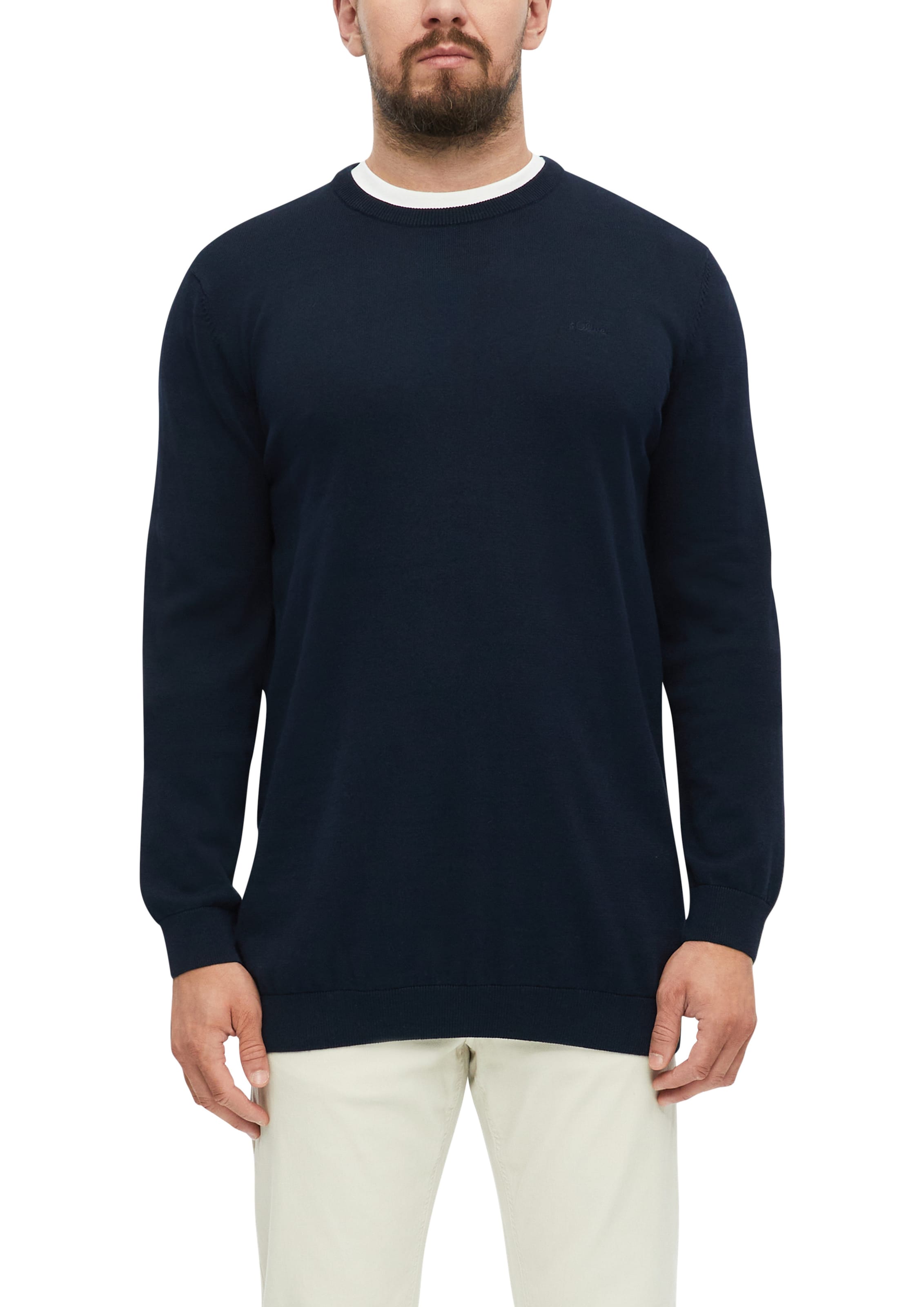 Pull-over s.Oliver en bleu : devant