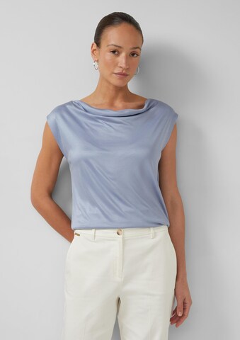s.Oliver Shirt in Blauw: voorkant