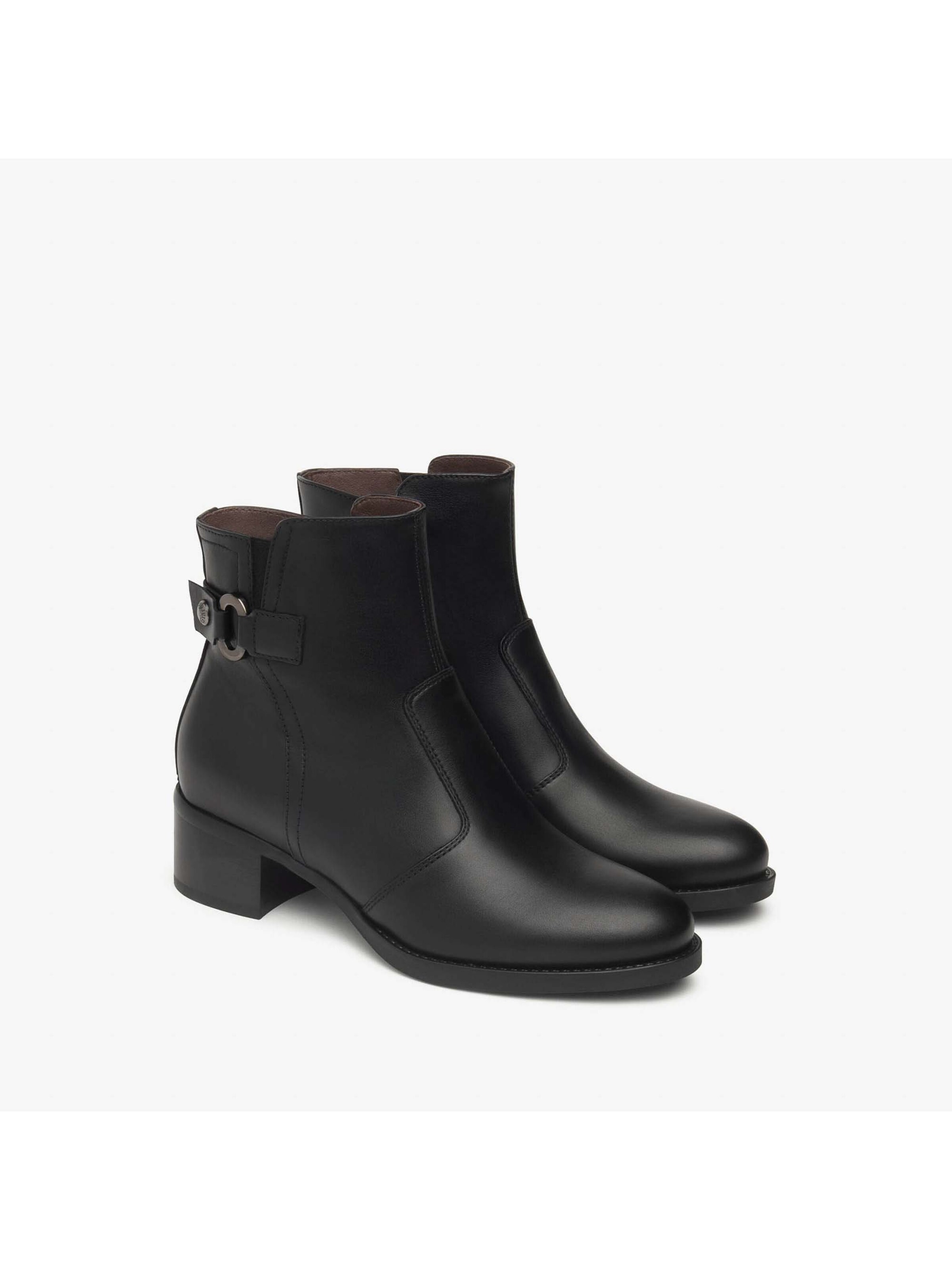 Bottines 'Brescia' Nero Giardini en noir