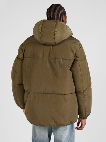 Tommy Jeans Winterjas in Groen