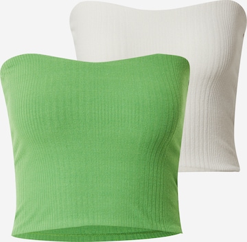 Gina Tricot Top 'Selina' in Grün: Vorderseite