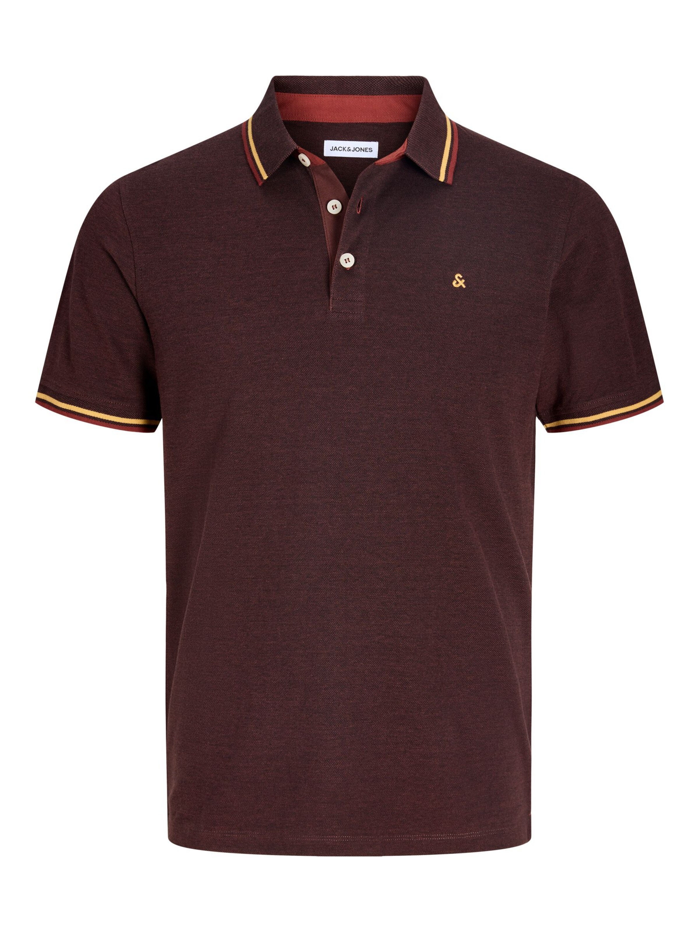 JACK & JONES Shirt 'JJPaulos' in L in Chocolate, Item view