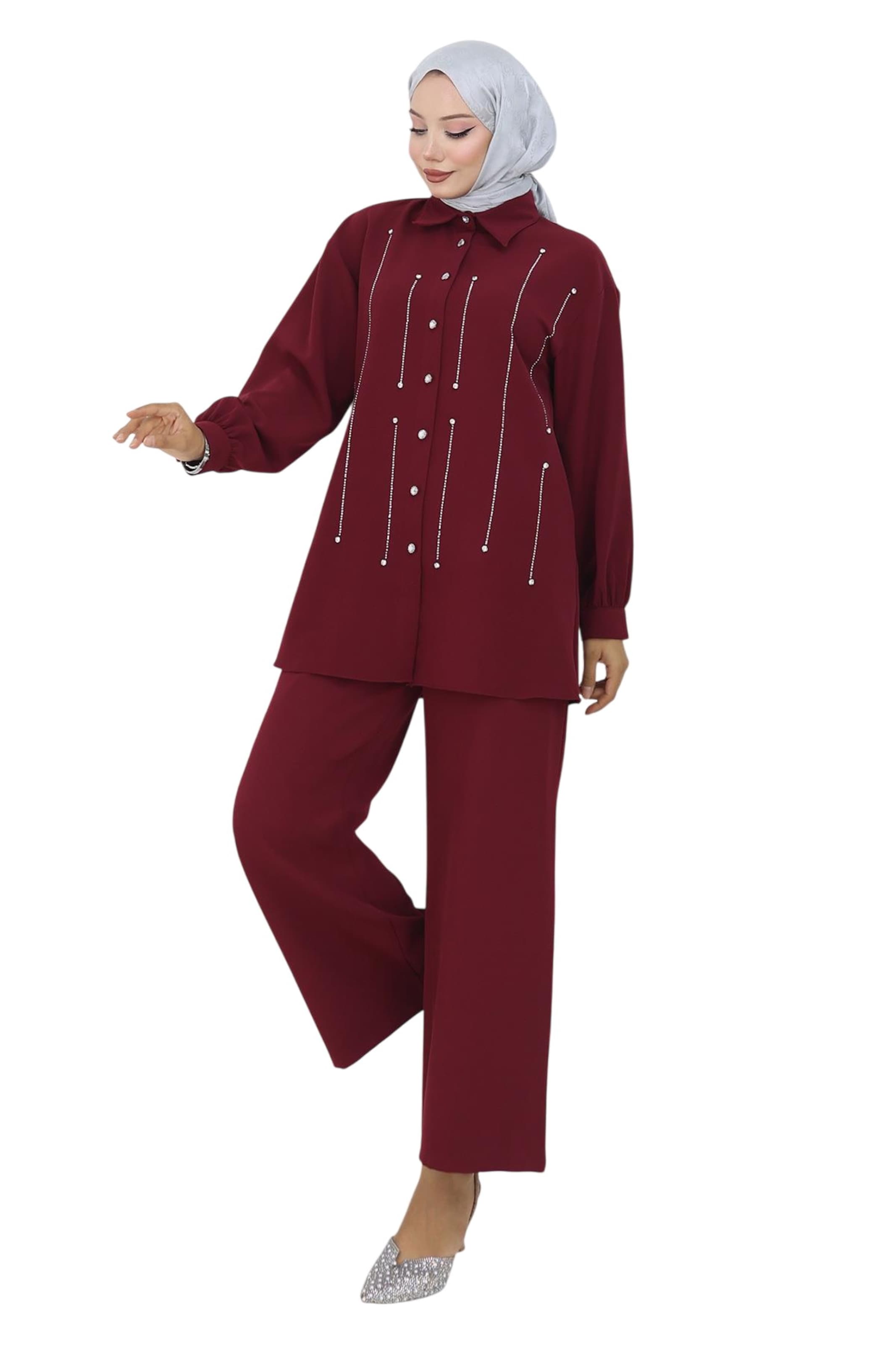 MODAMIHRAM Hosenanzug in Rot