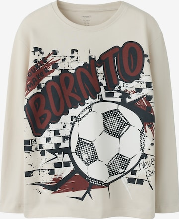 T-Shirt 'NKMVALIANT' NAME IT en gris : devant