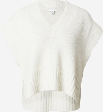 TOPSHOP Sweater in Beige: front