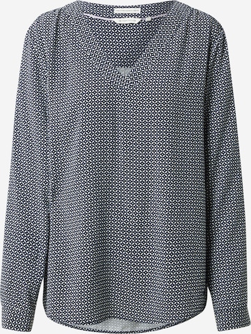 TOM TAILOR Blouse in Blauw: voorkant