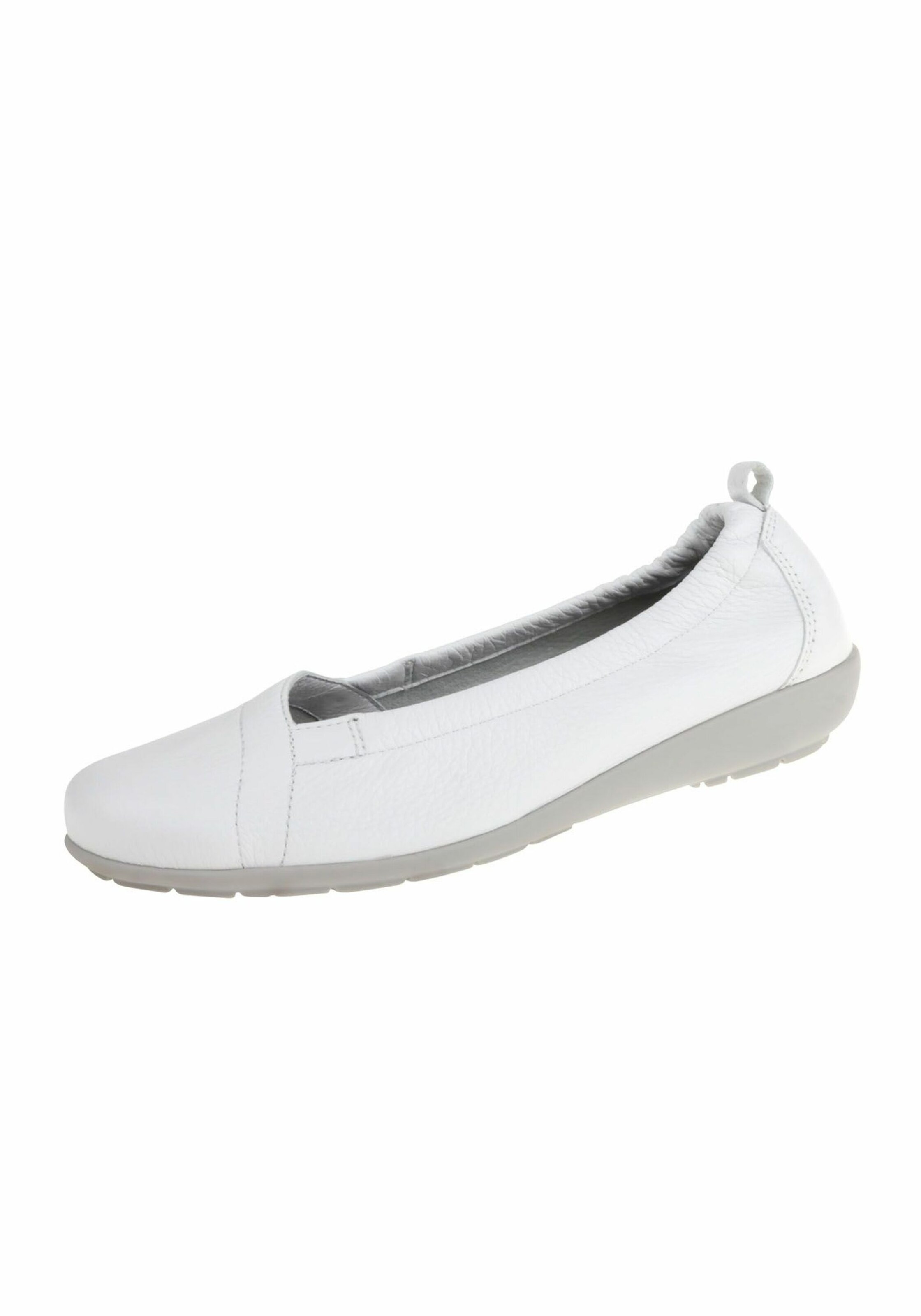 Natural Feet Ballerina 'Polina' in White: front