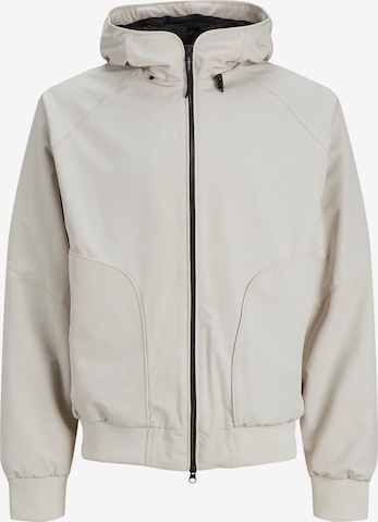 Veste mi-saison JACK & JONES en beige : devant