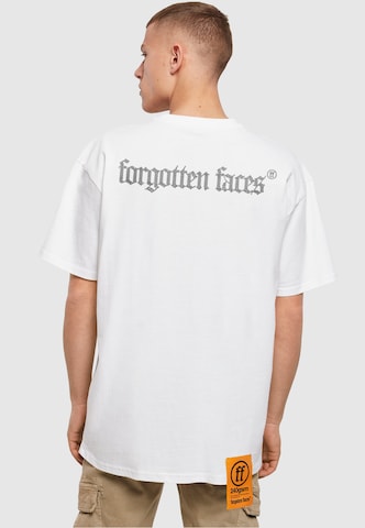Forgotten Faces Shirt 'Diamond Skull' in White